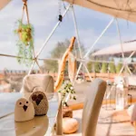 Romantic Dome - Private Hot Tube, Sauna & View 럭셔리텐트 Wapnica (West Pomeranian)