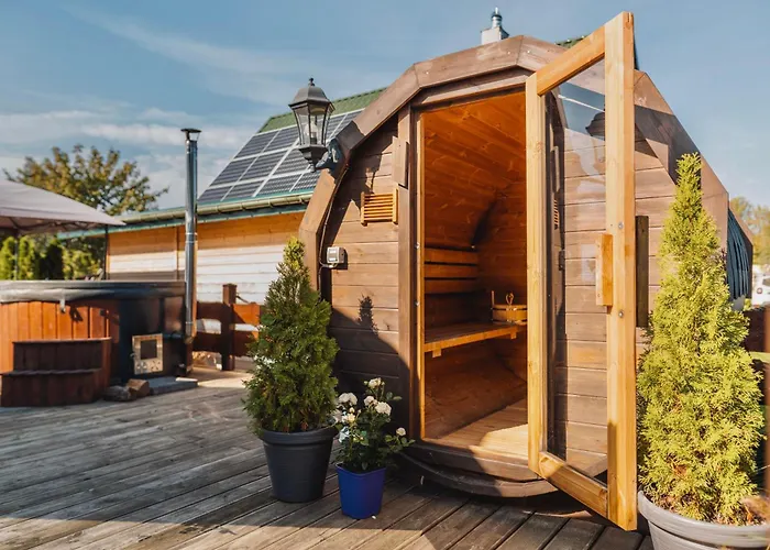 Romantic Dome - Private Hot Tube, Sauna & View * Wapnica (West Pomeranian)